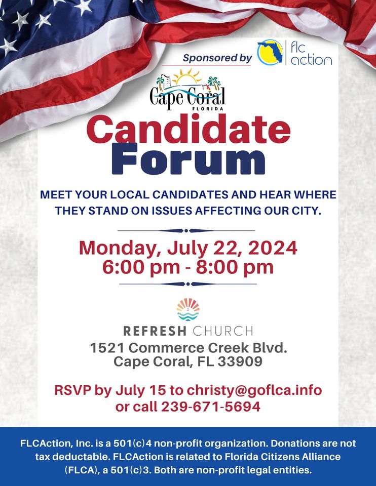 FLCA Candidate Forum