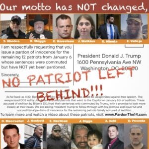 J6 Pardon Postcard