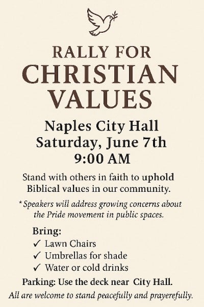 Rally For Christian Values